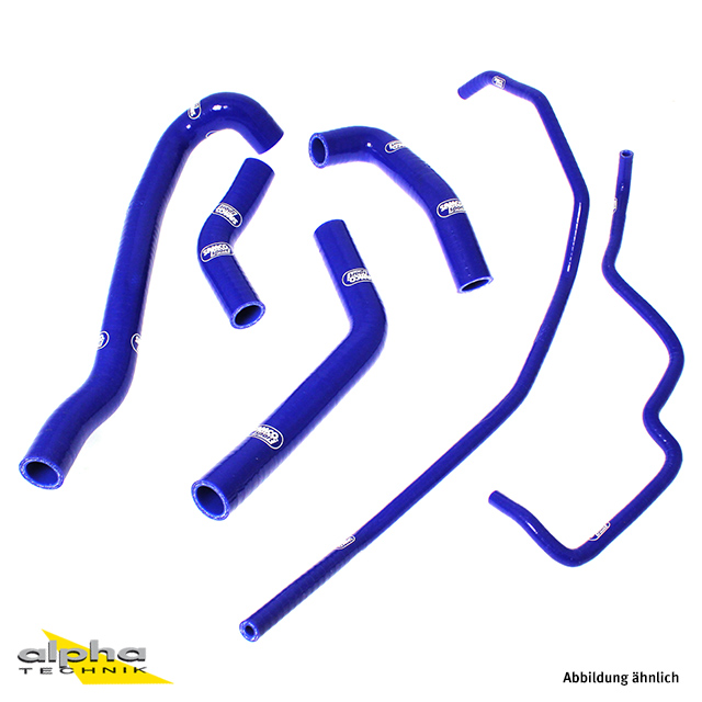 SAMCO SPORT Siliconschlauch Kit blau für Triumph Daytona 675R Modelljahr 2013-2017