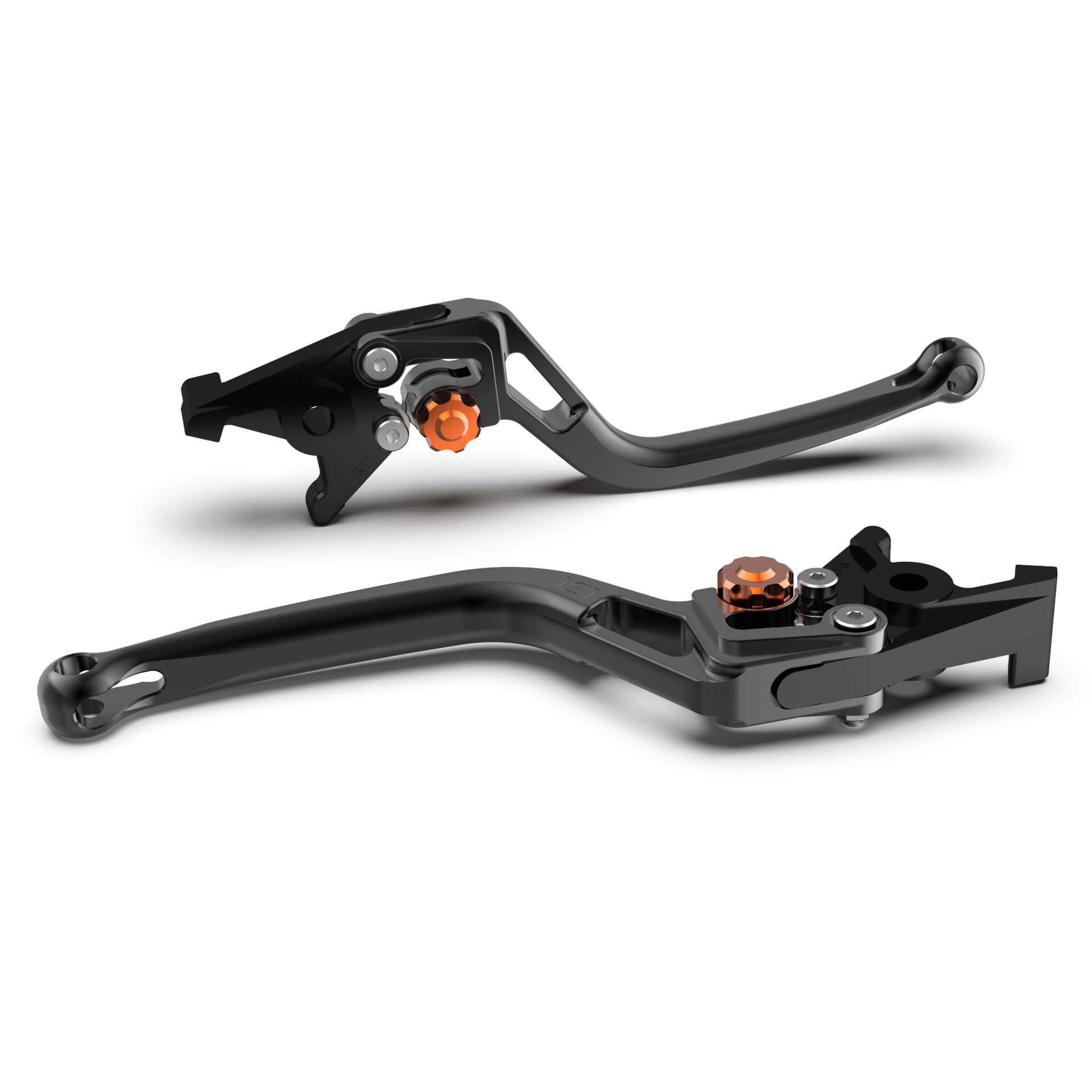 LSL Kupplungshebel BOW L76, schwarz/orange