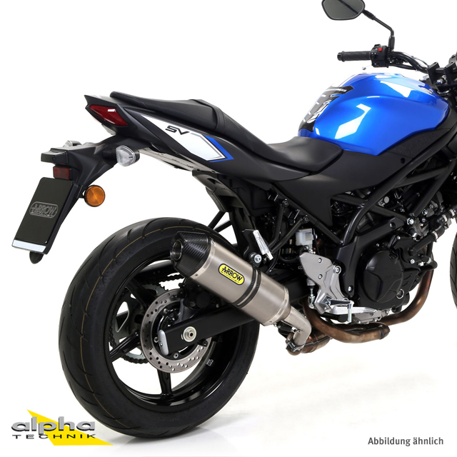 ARROW Auspuff RACE TECH für Suzuki SV650 2016- aus Titan