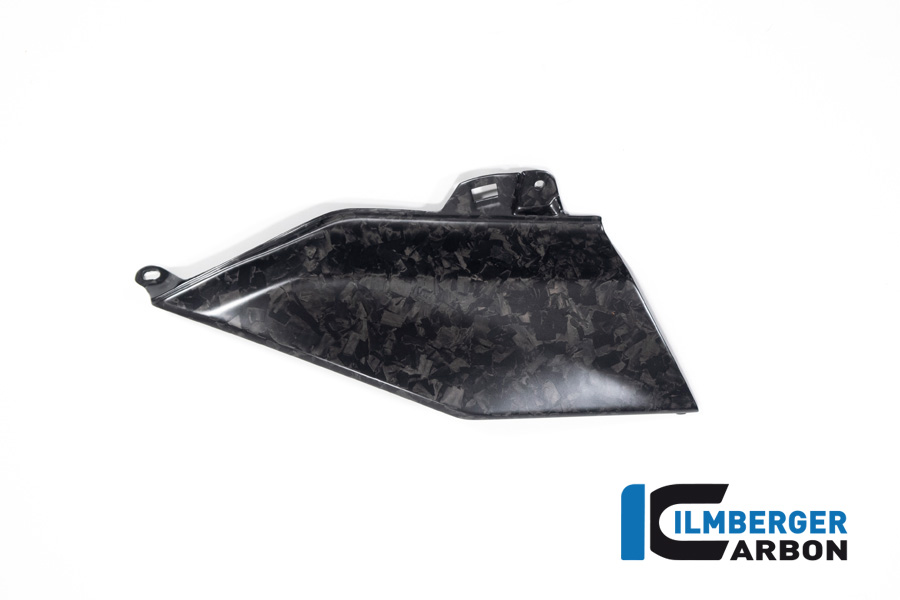 Ilmberger Carbon Tankabdeckung unten links, Black Diamond Carbon, matt, BMW R1300GS 2023-