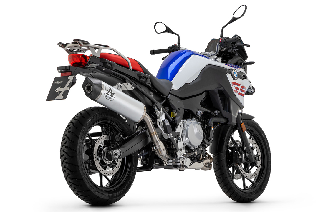 ARROW Auspuff MAXI RACE TECH Aluminium für BMW F750 GS / F850 GS Modelljahr 2021-