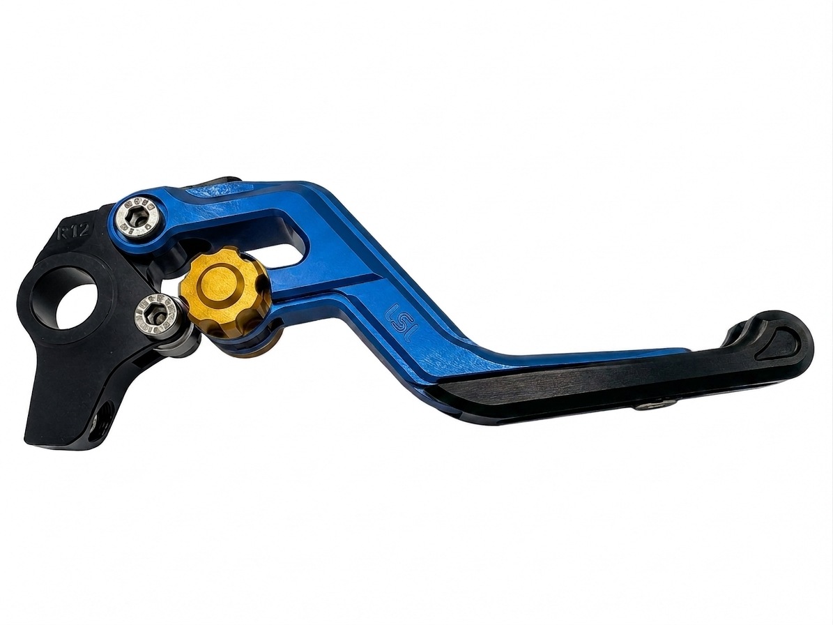 LSL ERGONIA Bremshebel R49R Blau/Gold/Schwarz