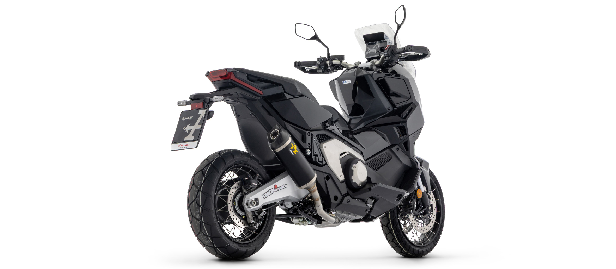 ARROW Auspuff RACE-TECH DARK Aluminium schwarz für Honda X-ADV 750 RH21 Modelljahr 2025-