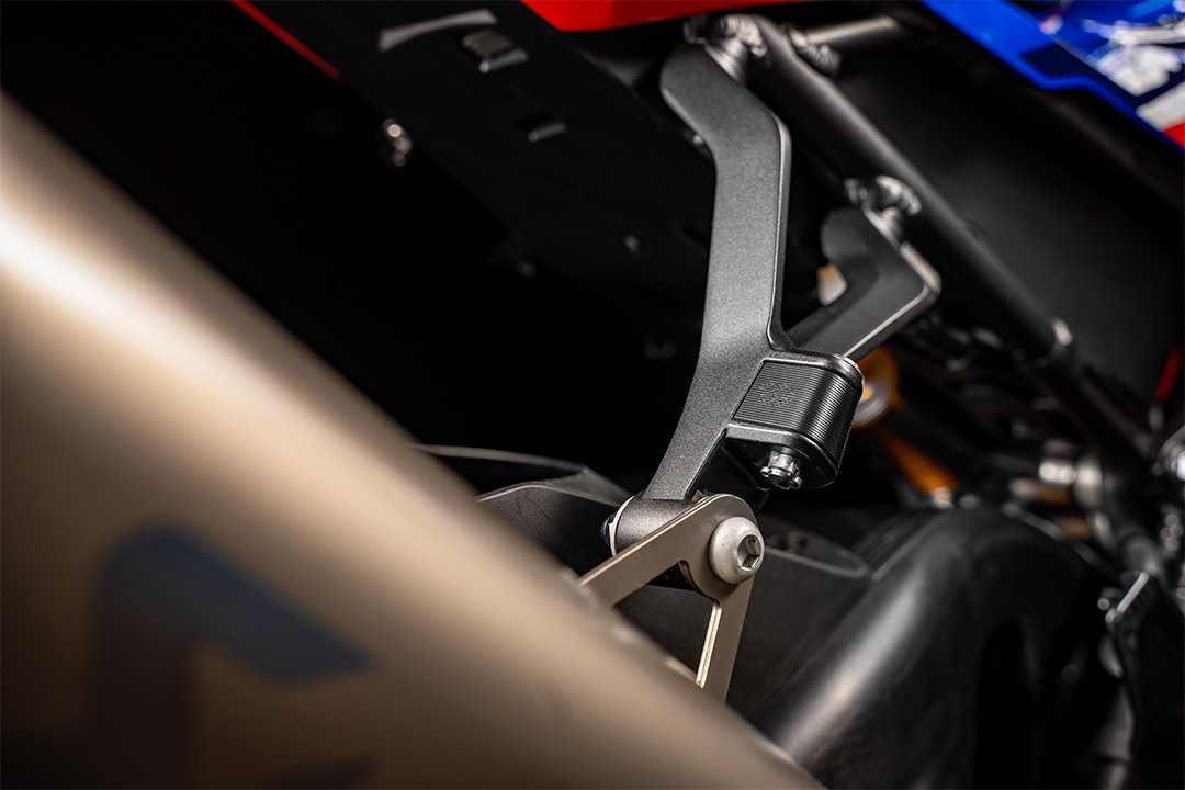 Gilles Soziusträgerabdeckung, schwarz, für Honda, SC82