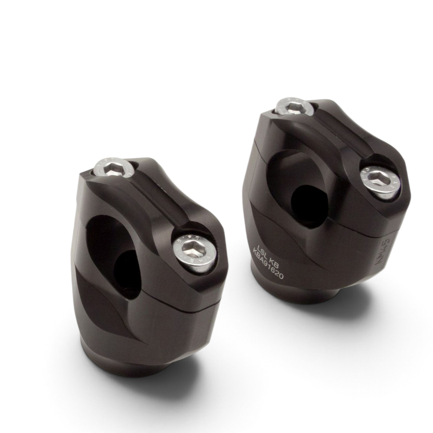 LSL Klemmbockset 25,4 mm, schwarz
