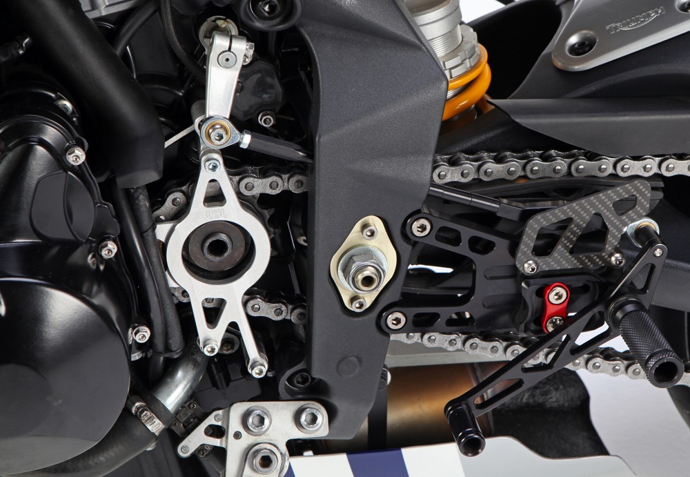 LSL Ritzel-Cover Kit 675 Street Triple, silber