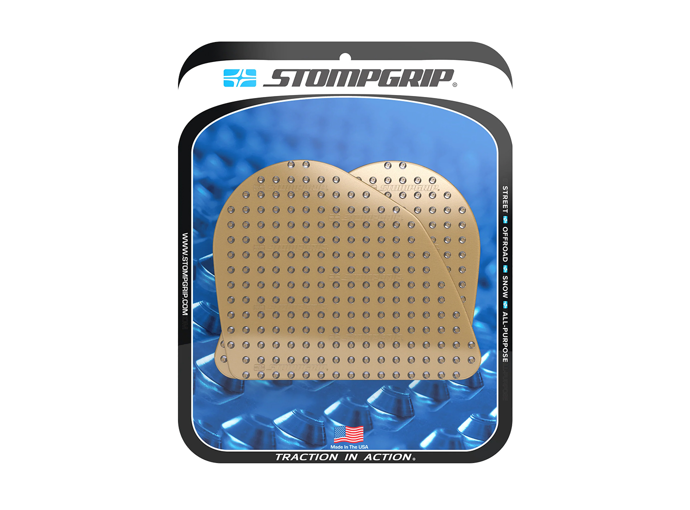 Stompgrip Tank Pad klar, Volcano, Streetbike Tank Kit für Ducati Desert X, 2022-2026, Desert X Discovery, 2024-2026, Desert X Rally, 2023-2026