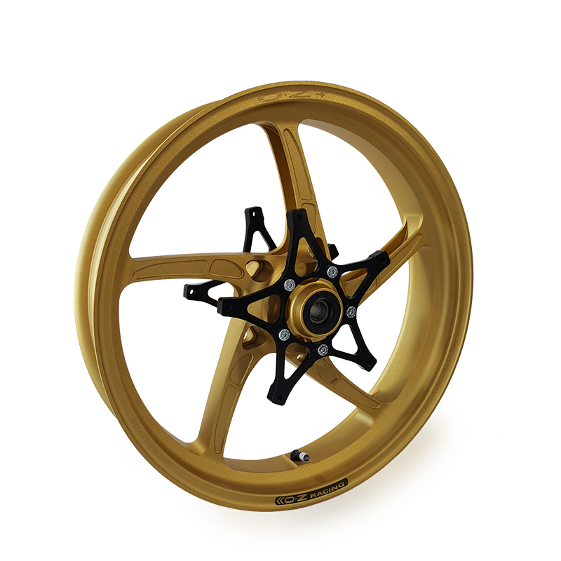 OZ Piega Umbausatz 17" BMW R1200GS Gold inkl. alpha Racing Bremsscheiben