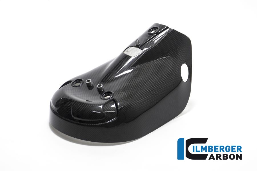Ilmberger Carbon Auspuffhitzeschutz glanz