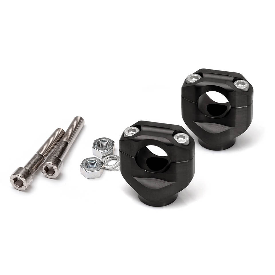 LSL Klemmböcke für Triumph Thunder Bird Sport, schwarz