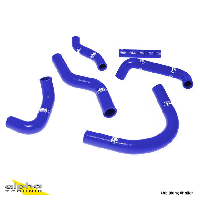 SAMCO SPORT Siliconschlauch Kit blau für Honda RVF400 Modelljahr 1994-1996.