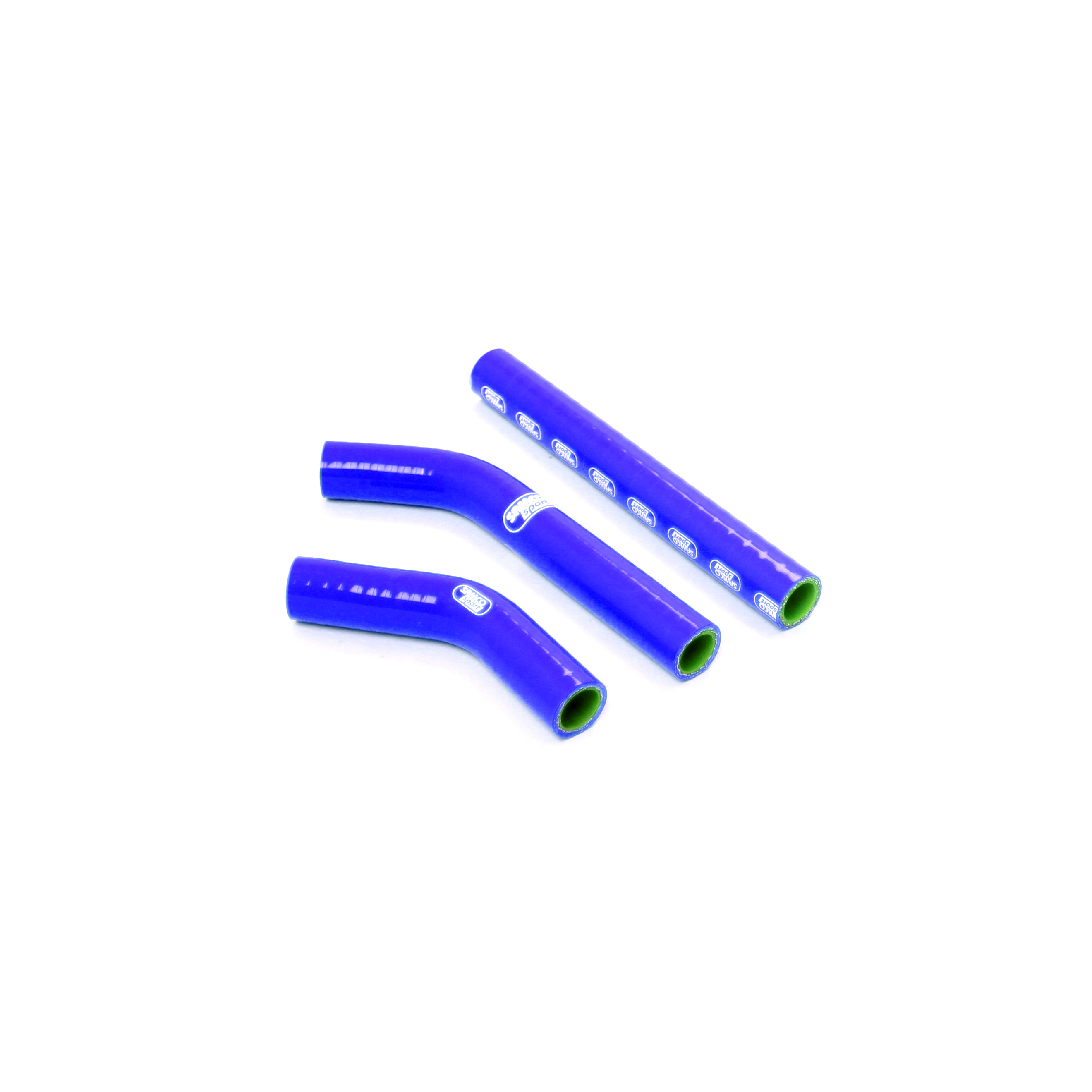 SAMCO SPORT Siliconschlauch Kit Thermostat Bypass blau für KTM 250 EXC 250 XCW 300 EXC 300 XC-W Husaberg TE250 Modelljahr 2008-2012