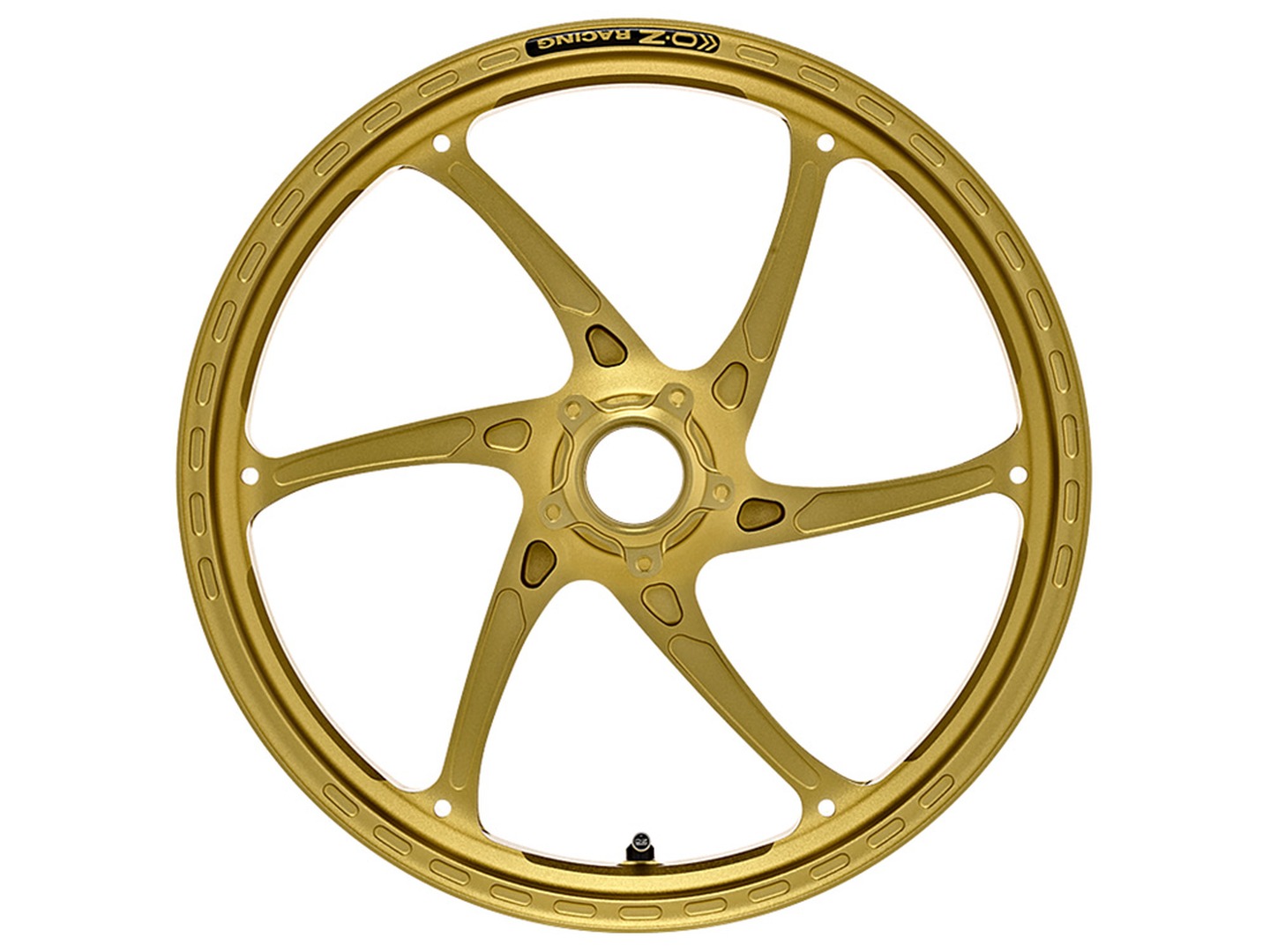 OZ Gass RS-A Aluminium vorne in goldfarben matt für BMW S1000RR (für Schmiede- oder Carbonfelge ("M" Kit / "RACE" Kit), 2021-2024 und M1000RR (für OEM Kettenlinie), 2021-2024