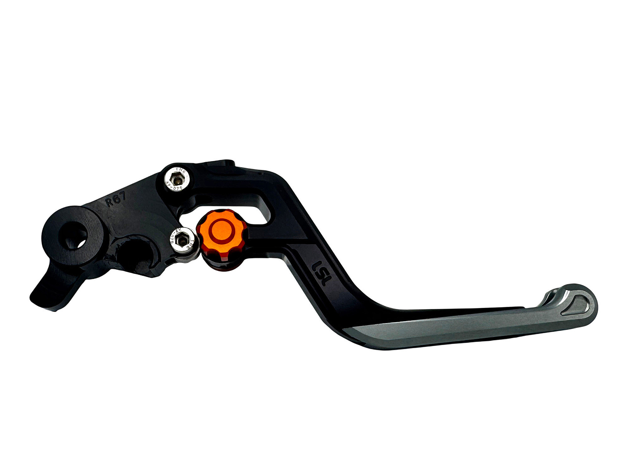LSL ERGONIA Bremshebel R23R Schwarz/Orange/Anthrazit