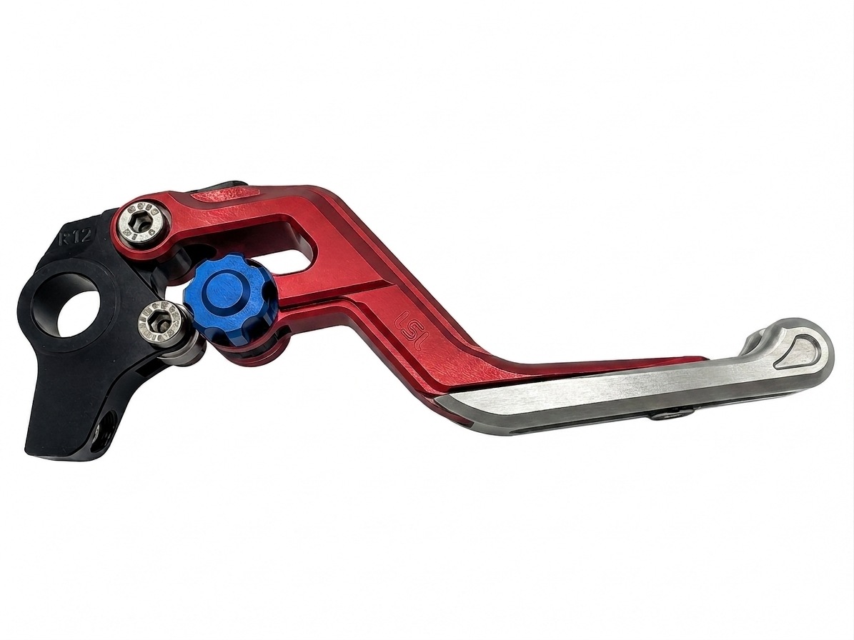 LSL ERGONIA Bremshebel R18R Rot/Blau/Silber