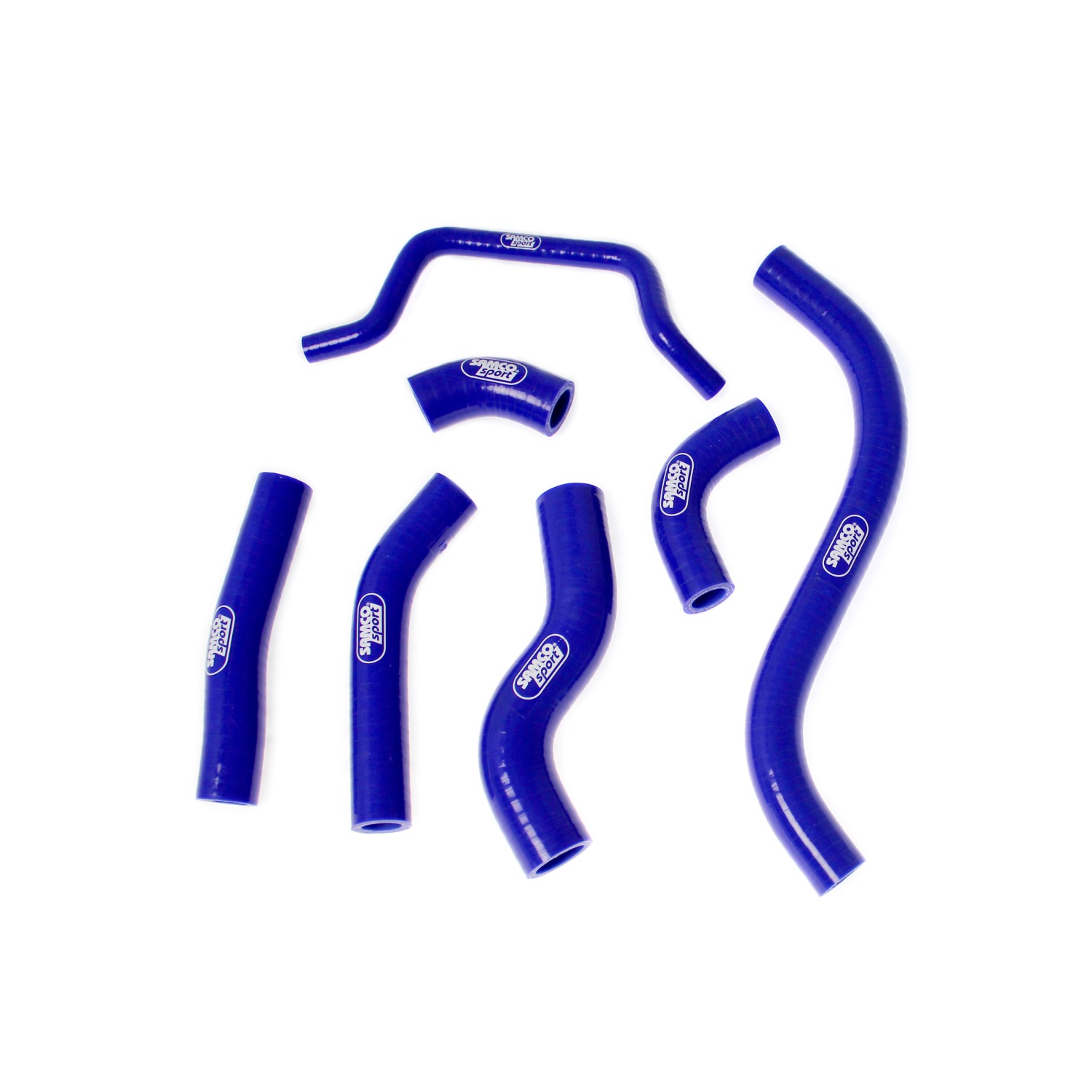 SAMCO SPORT Siliconschlauch Kit OEM Design blau für Kawasaki KX450F Modelljahr 2012-2015