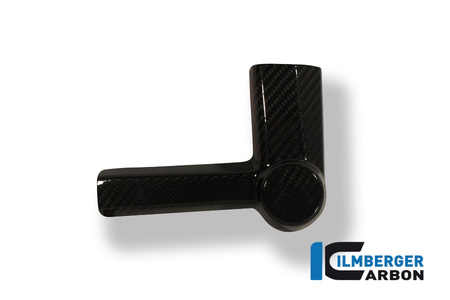 Ilmberger Carbon Sturzpad am Rahmen rechts, Carbon
