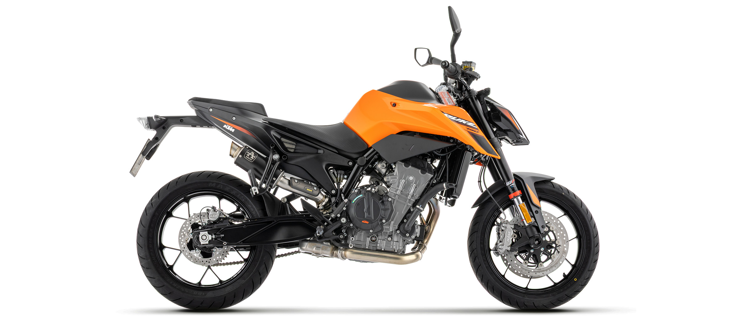 ARROW Auspuff GP2 NiChrome schwarz für KTM 790 Duke, 2025-