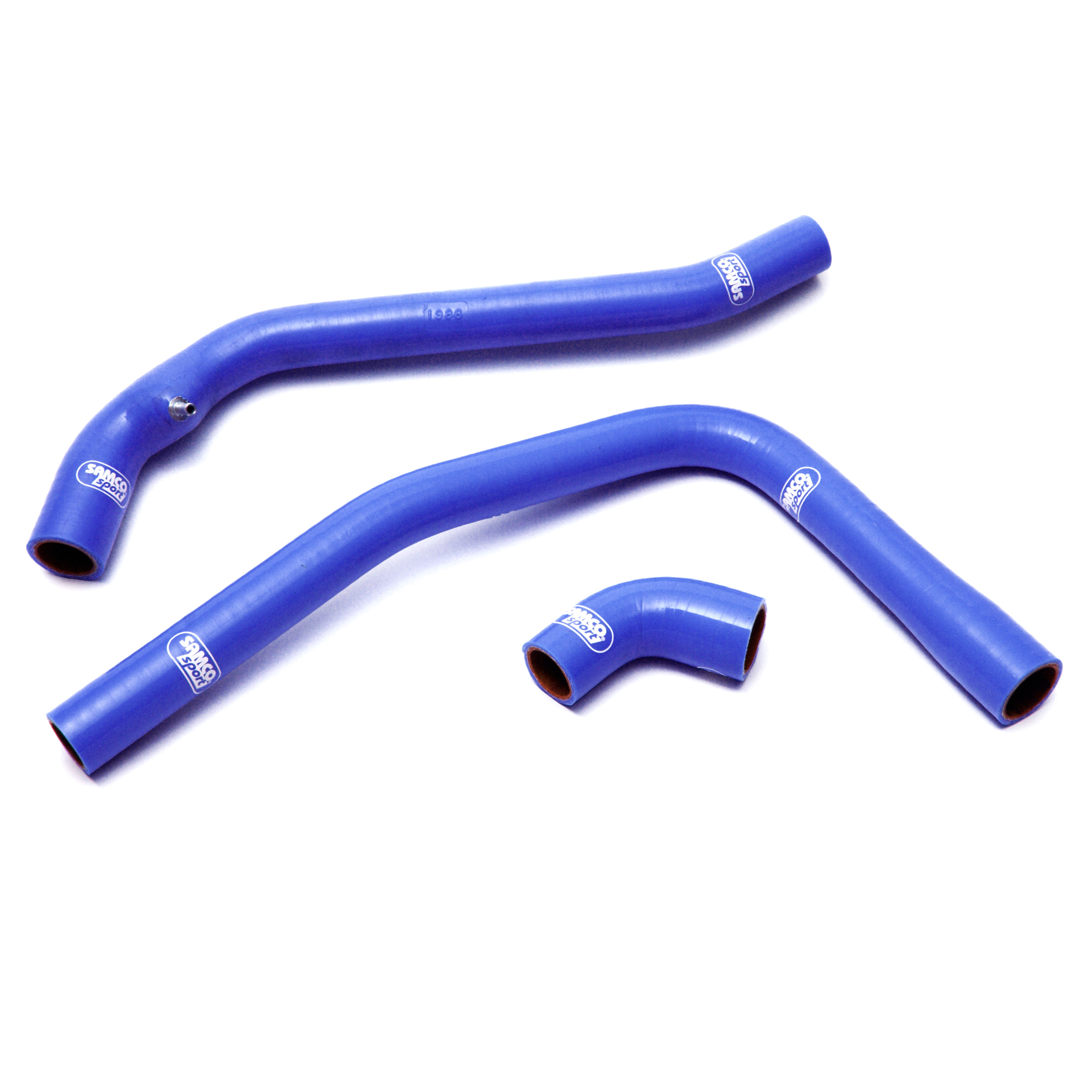 SAMCO SPORT Siliconschlauch Kit blau für Kawasaki ZXR400 Modelljahr 1990-2002 nur UK Modell