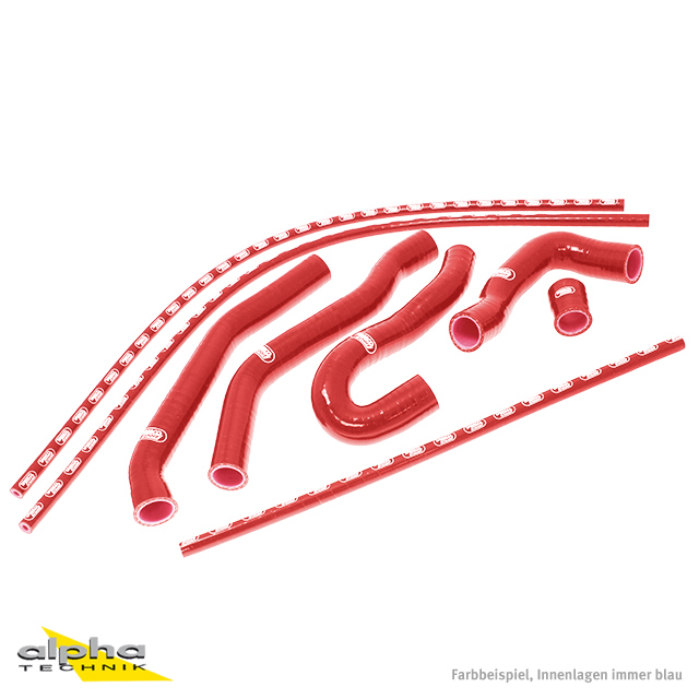 SAMCO SPORT Siliconschlauch Kit in rot für Benelli TNT899 TNT1130 für alle Modelljahre