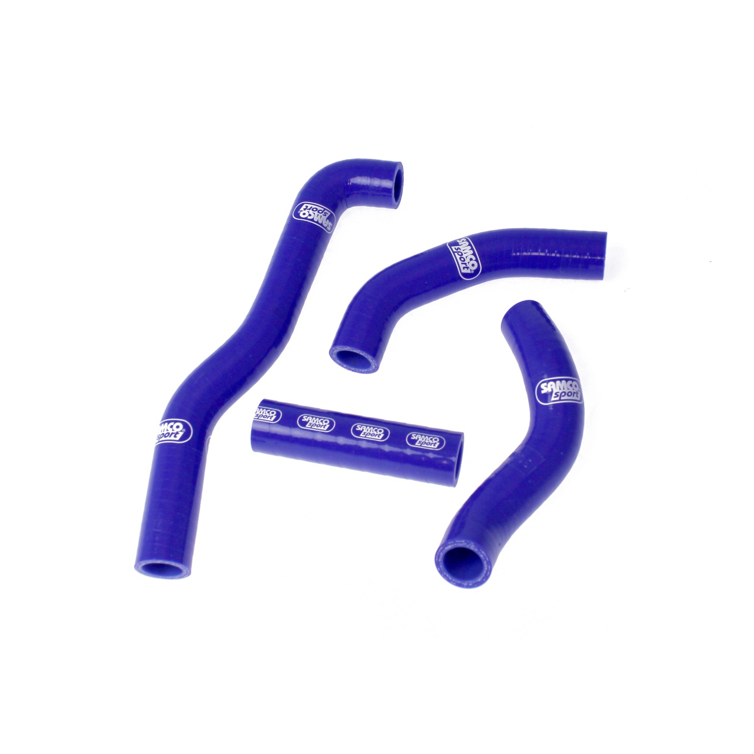 SAMCO SPORT Siliconschlauch Kit blau für Kawasaki KX250 Modelljahr 1987-1989