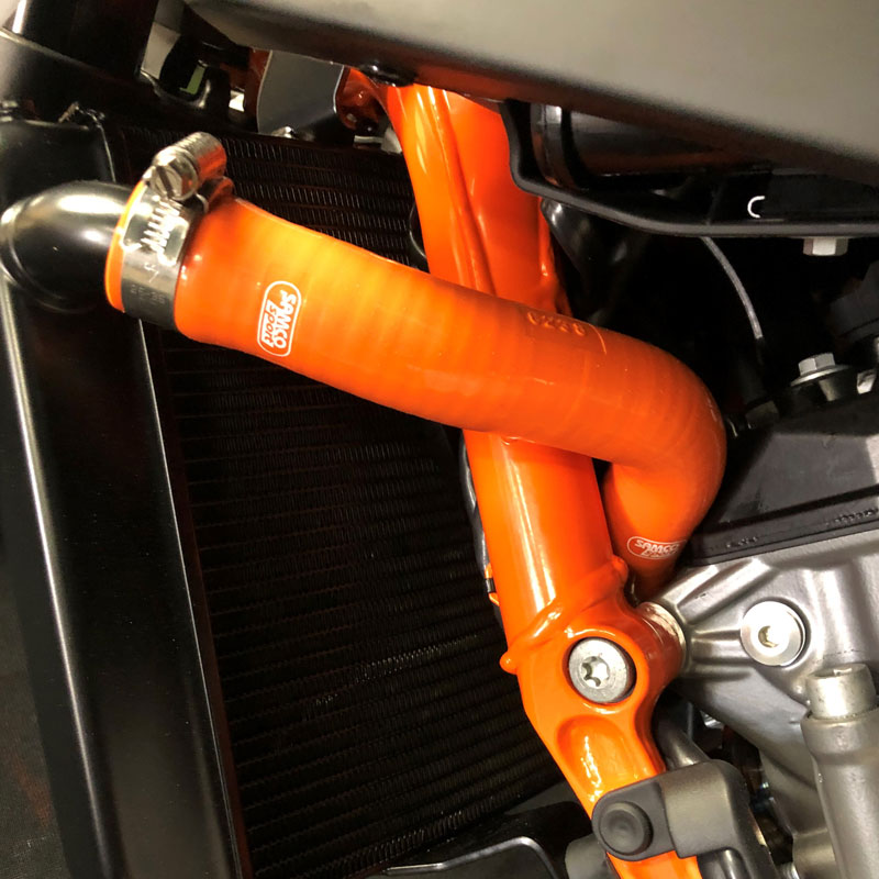 SAMCO SPORT Siliconschlauch Kit orange für KTM 890 Duke R Modelljahr 2020-2023