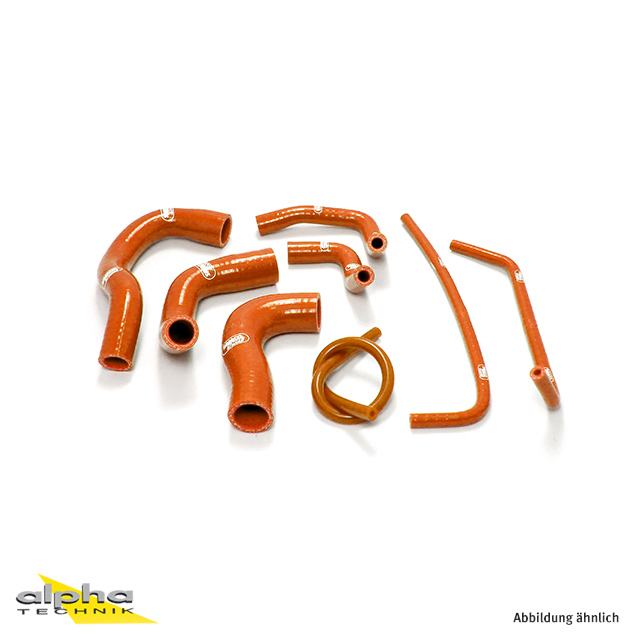 SAMCO SPORT Siliconschlauch Kit orange für Yamaha MT-09 /Tracer / XSR