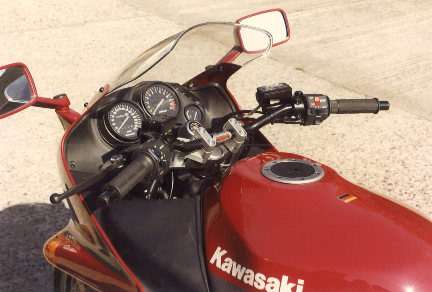 LSL Superbike-Kit mit Teilegutachten für  Kawasaki ZZR1100, Typ ZXT10C,  1990-1992, silber, (Typ A)