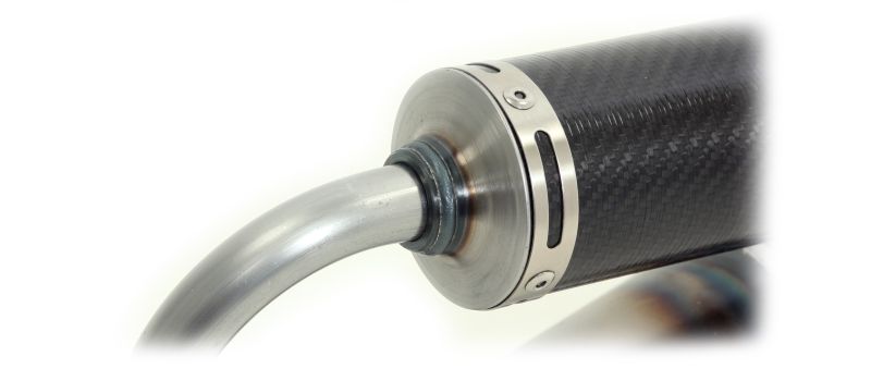 GIANNELLI Auspuff SHOT V4 für verschiedene 50cc Scooter