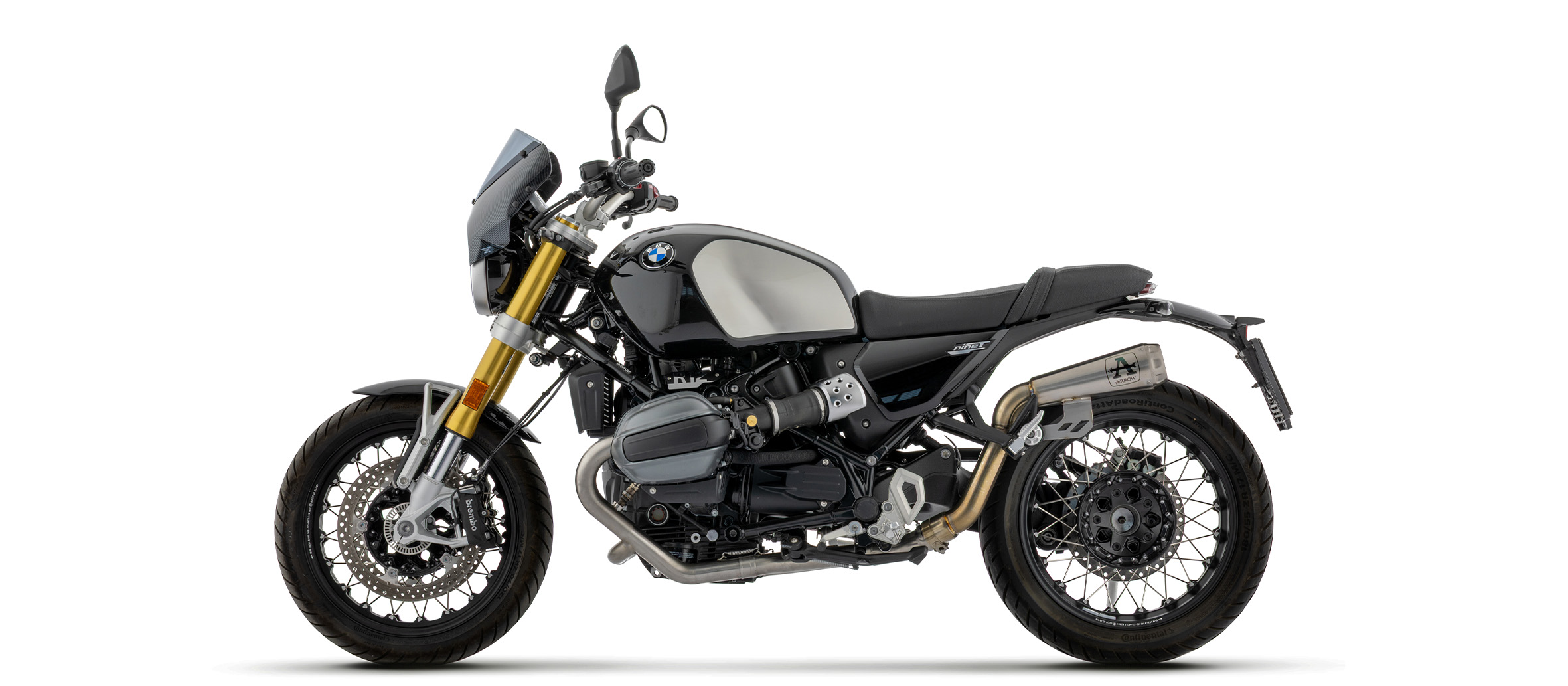 ARROW Auspuff PRO-RACE Titan für BMW R12 nineT, 2024-, Titan
