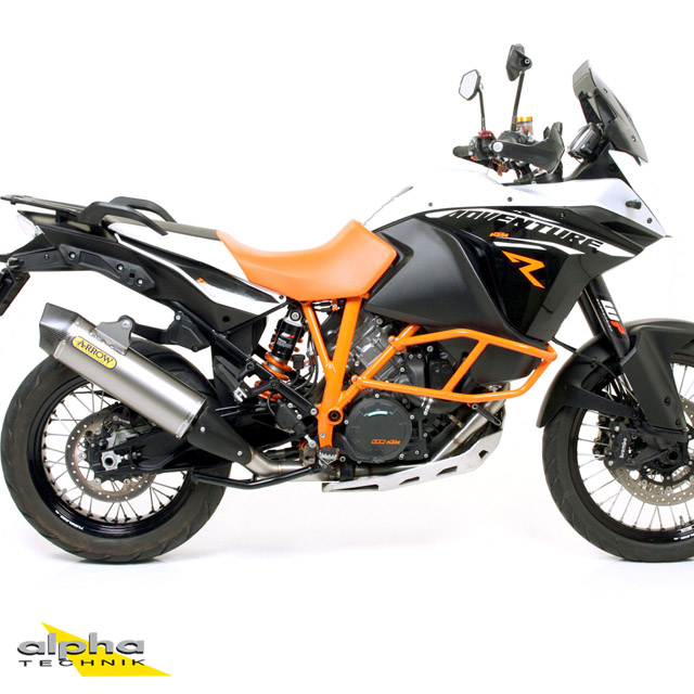 ARROW Auspuff MAXI RACE-TECH für KTM Adventure 1090/1190/1290 2013- aus Titan
