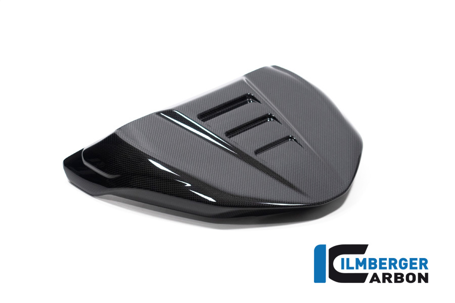 Ilmberger Carbon Soziussitzabdeckung, glänzend, Ducati Diavel V4 , 2023-