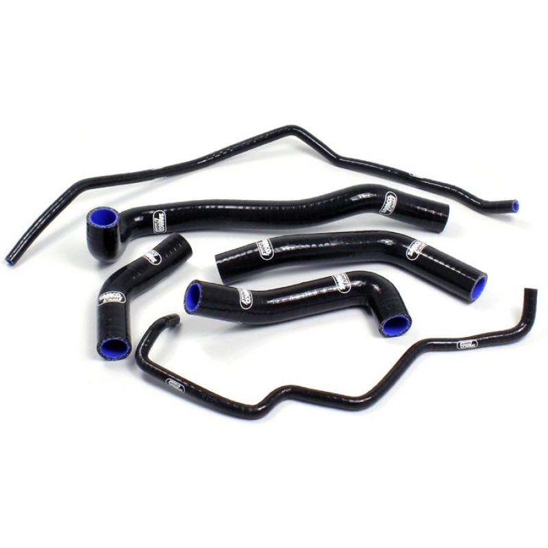SAMCO SPORT Siliconschlauch Kit schwarz für Triumph Daytona 675R Modelljahr 2013-2017