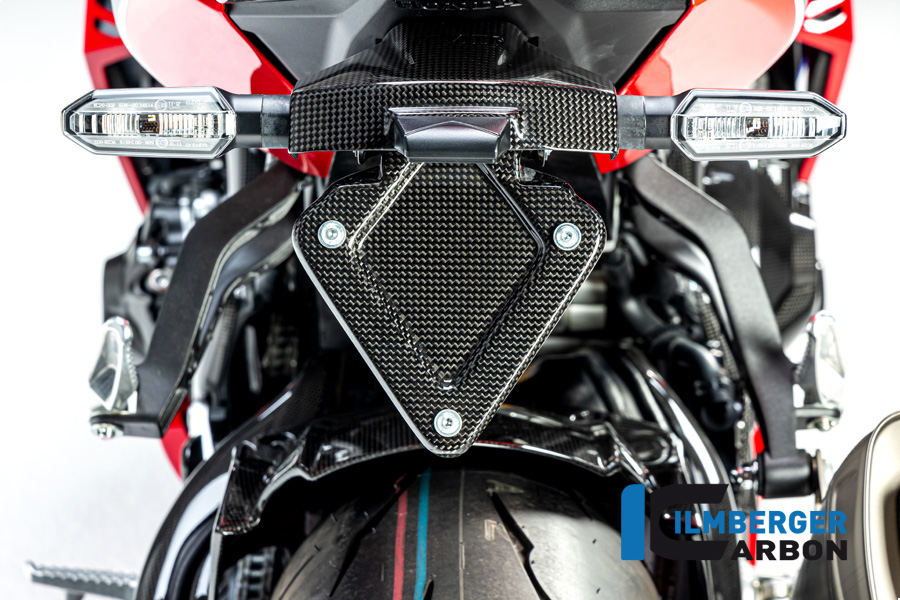 Ilmberger Carbon Kennzeichenträger glänzend für Honda CBR1000RR-R/SP 2020-