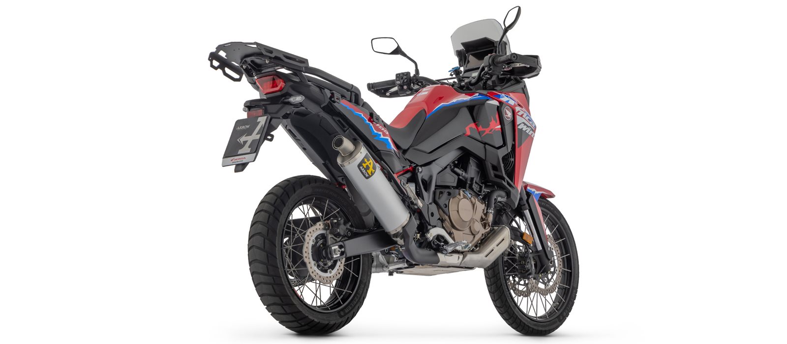 ARROW Auspuff MAXI RACE-TECH aus Titan für Honda CRF1100L Africa Twin ab Modelljahr 2020-