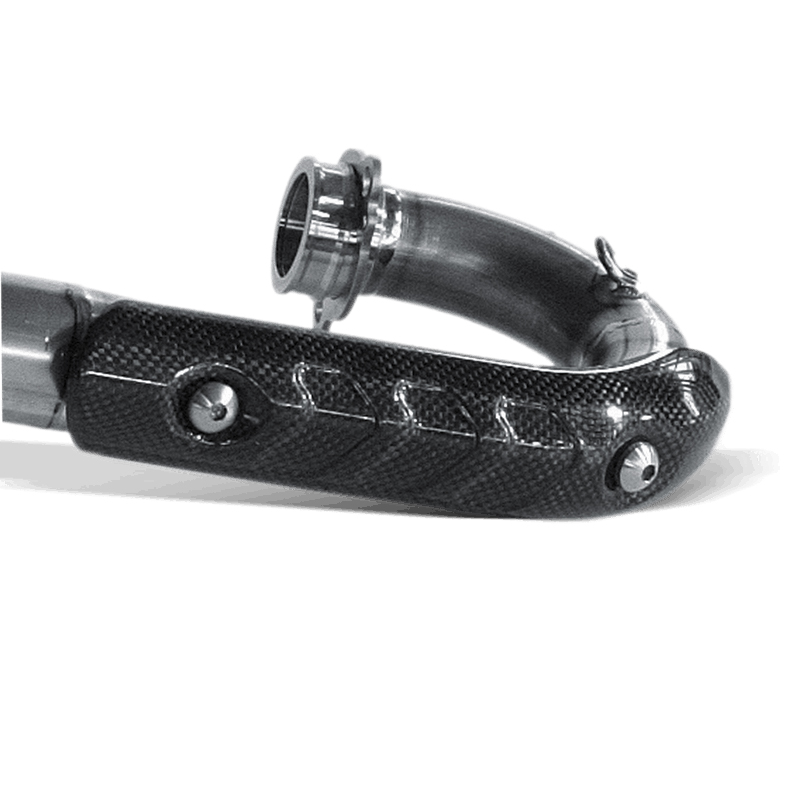 Akrapovic Heat shield (Carbon) Auspuffanlage für Kawasaki KX250F Modelljahr 2006-2007