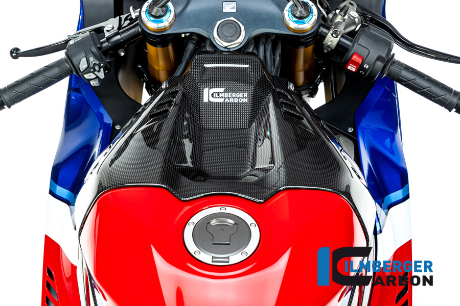 Ilmberger Carbon Tankabdeckung, glänzend, für Honda CBR1000RR-R Fireblade (SP), SC82, ab 2020-