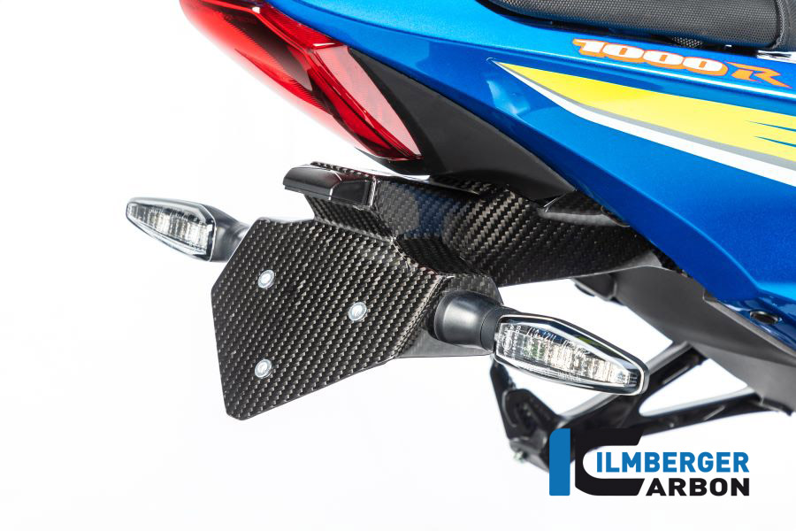 Ilmberger Carbon Kennzeichenträger Carbon, Suzuki GSX-R 1000