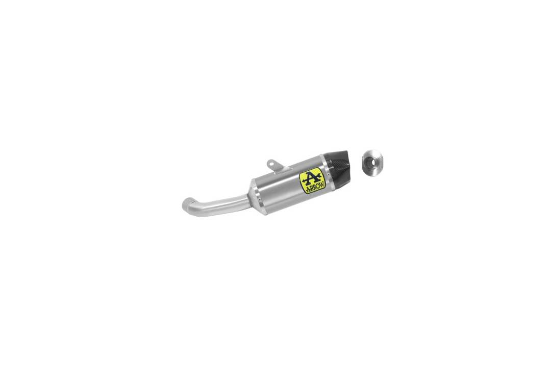 ARROW Auspuff INDY RACE für Husqvarna Svartpilen 125 2021-, Aluminium