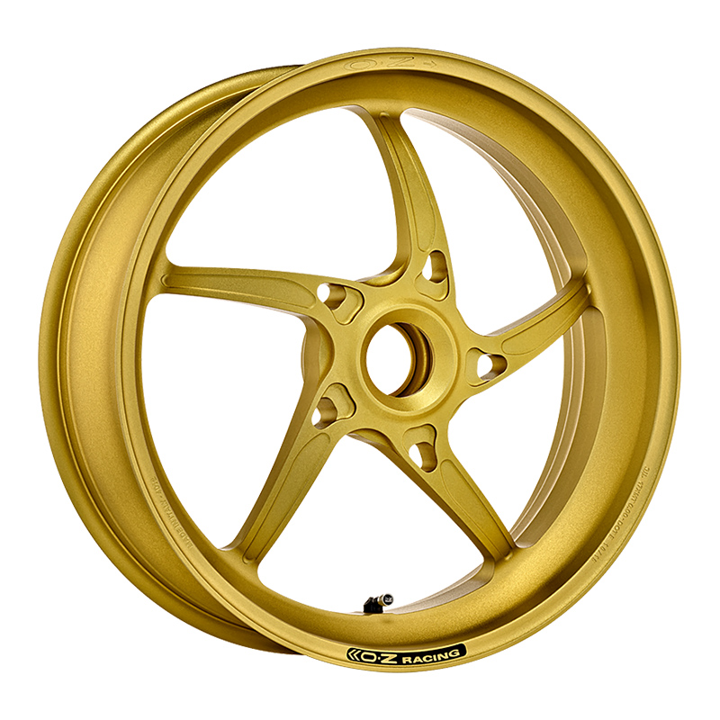 OZ Piega Aluminium Satz in goldfarben matt für Kawasaki Ninja ZX-25R Ninja, 2021