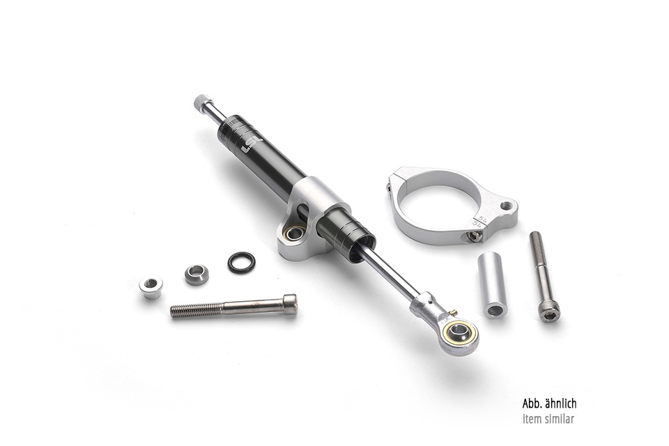 LSL Lenkungsdämpfer Kit ohne Straßenzulassung für Kawasaki ZXR400,  1991-1999, titan