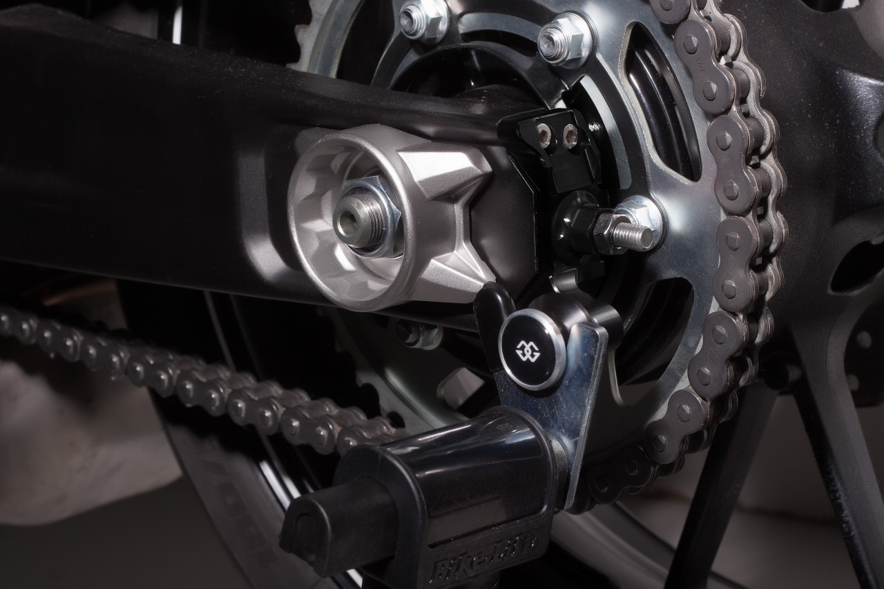GILLES Kettenspanner für Yamaha MT07 (RM04) schwarz