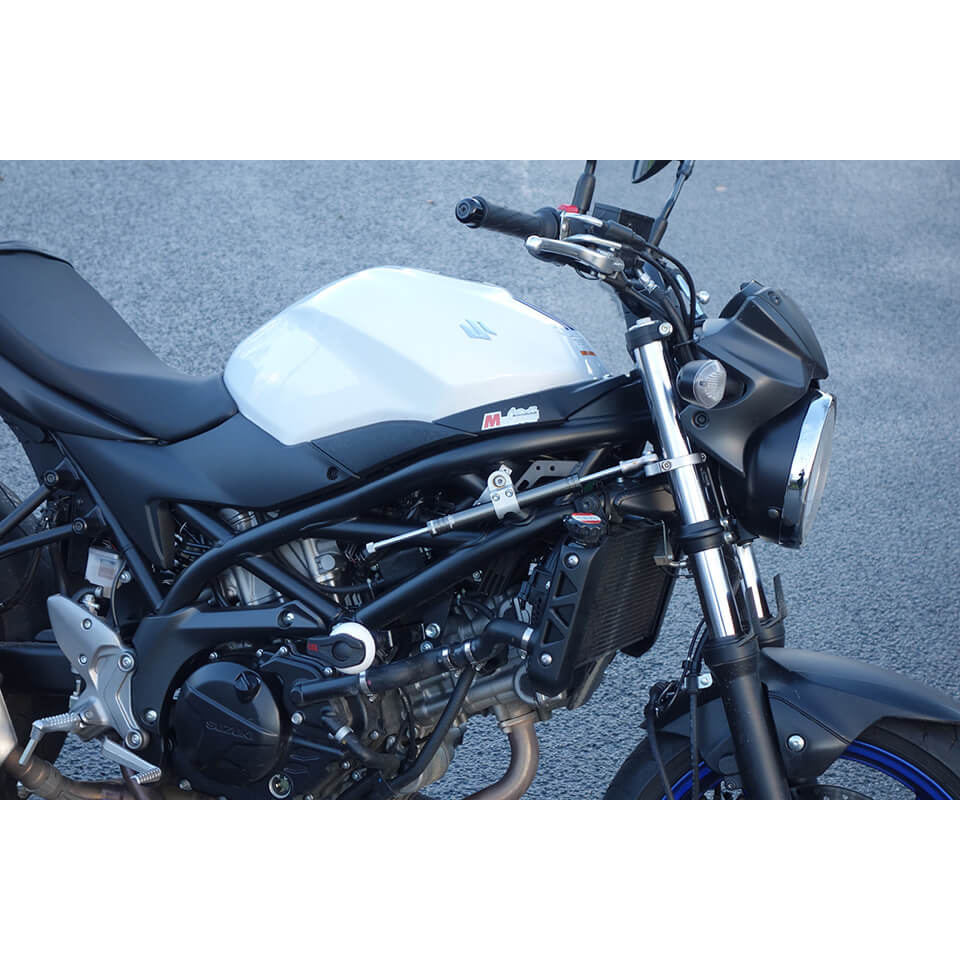 LSL Lenkungsdämpfer Kit mit Teilegutachten für Suzuki SV650,  2016-, titan