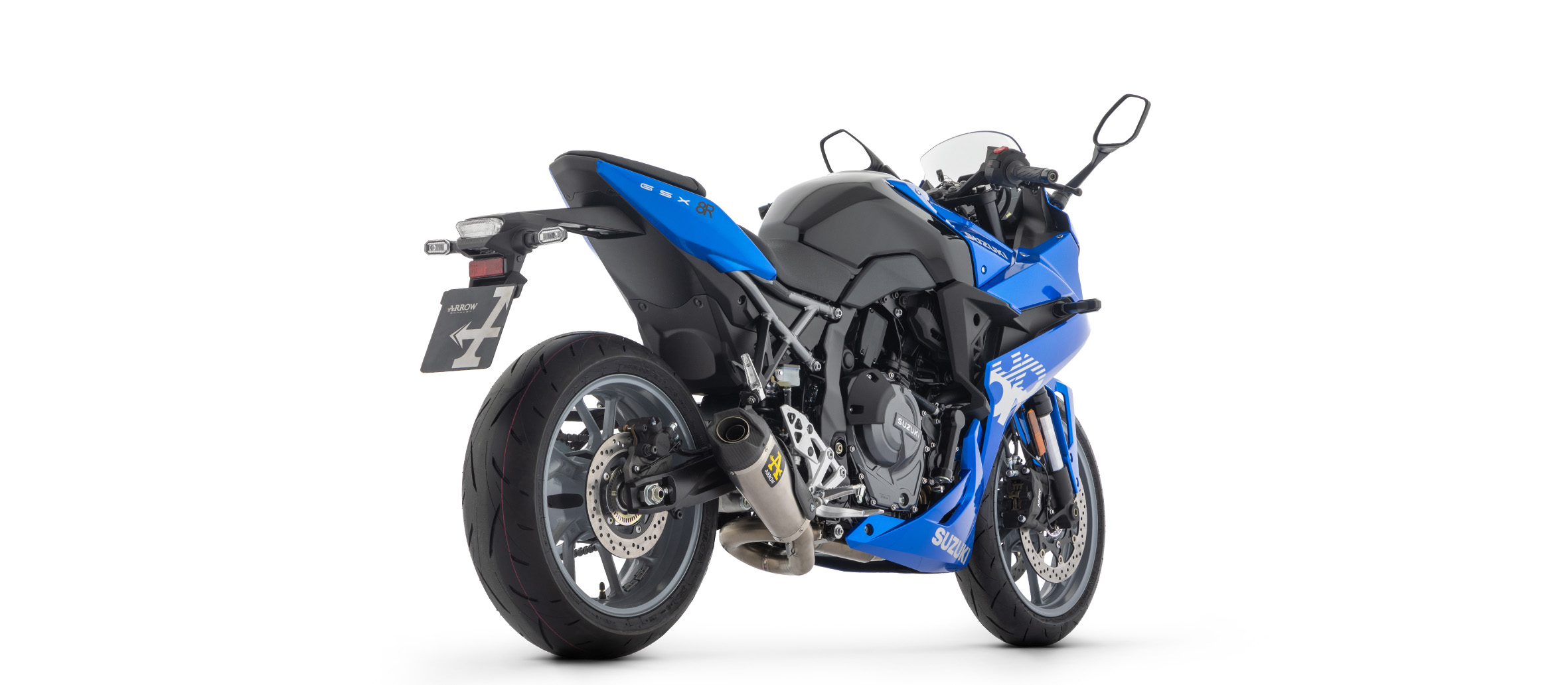 ARROW Auspuff WORKS Titan für Suzuki GSX-8S, GSX-8R 2024-