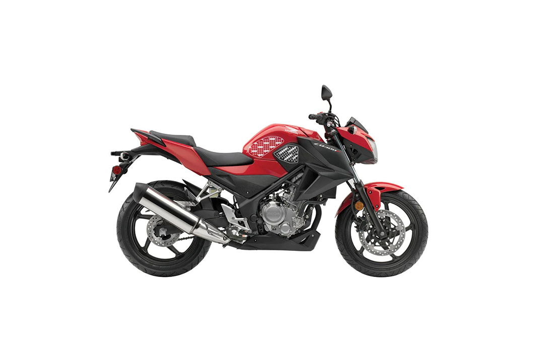 Stompgrip hybrid, Volcano, für Honda CB300F, 2015-2018