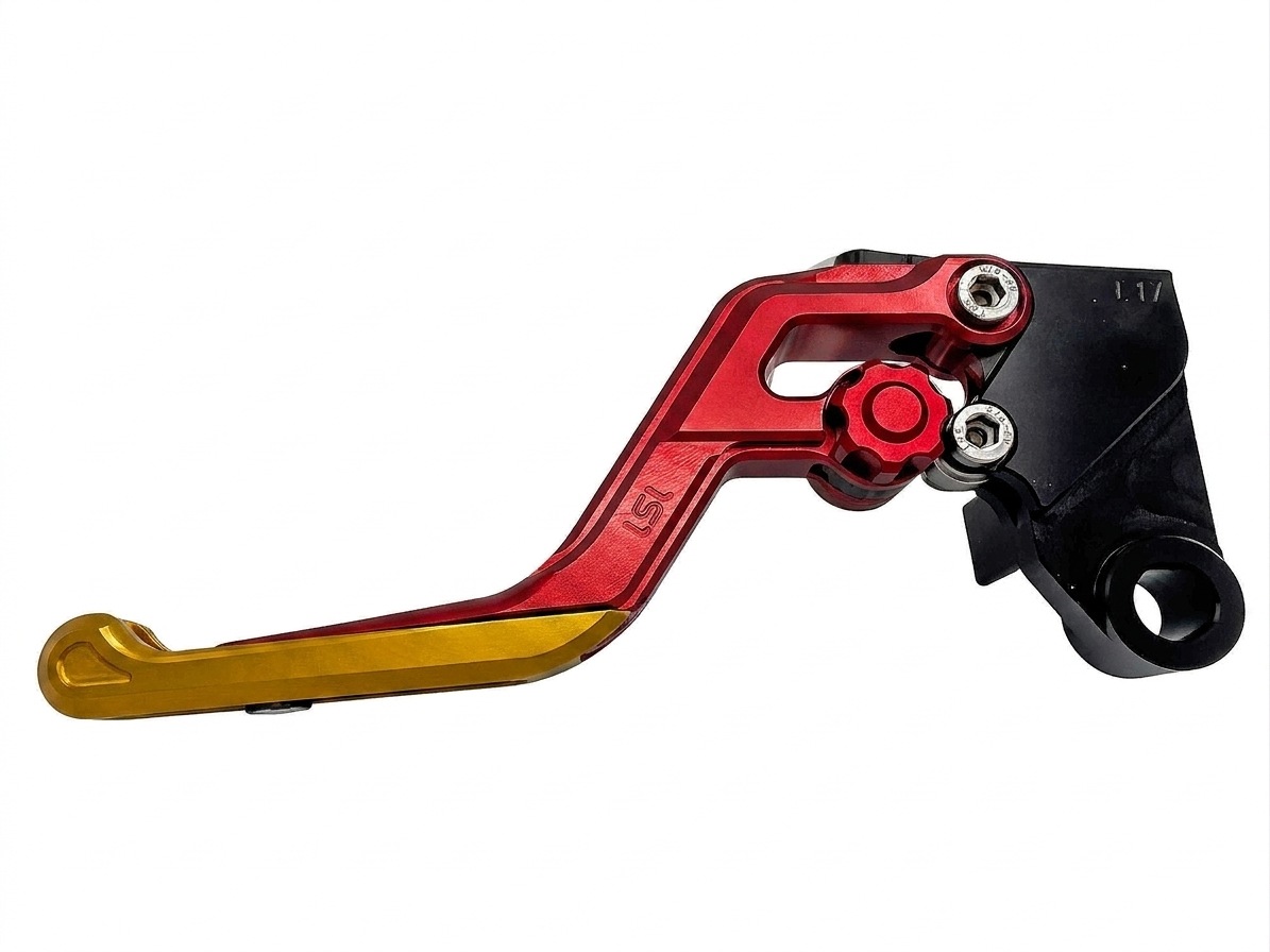 LSL ERGONIA Kupplungshebel L51 Rot/Rot/Gold