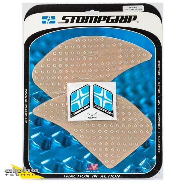 Stompgrip klar, Volcano, für Buell 1125R, XB Modelle (Siehe Verwendungsliste)