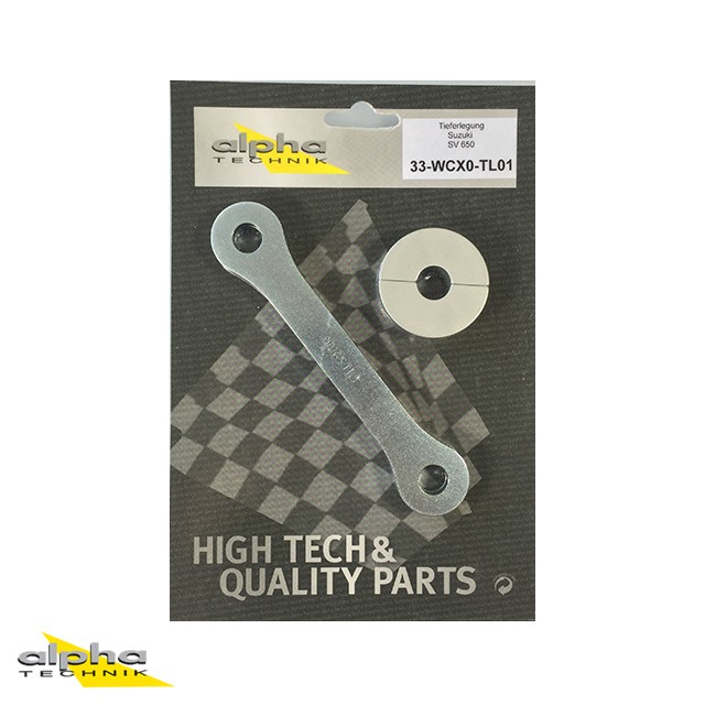 alpha Technik Tieferlegungssatz 35mm Suzuki SV650; Typ WCX0,WCX1; Modelljahr 2016-