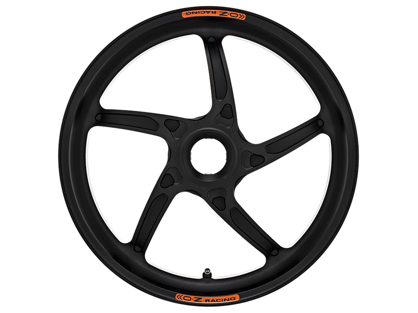 OZ Piega R Aluminium hinten in schwarz matt für Honda CBR1000RR Fireblade (SP), SC77, 2017-2019 und CBR1000RR Fireblade SP2, SC77, 2017-2018