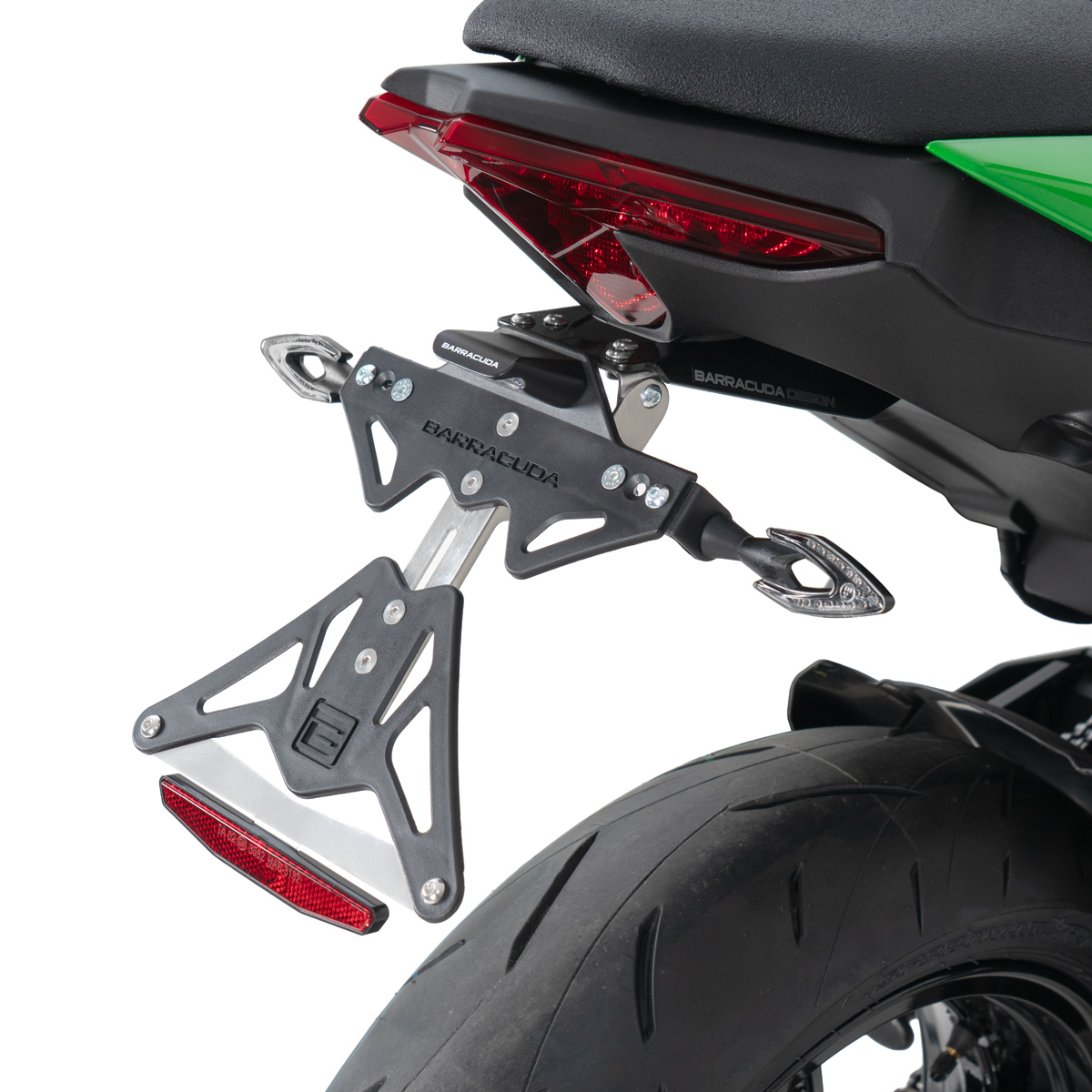 Barracuda Kennzeichenhalter für Kawasaki Z650S 2026-